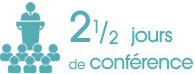 2,5 jours de conférences